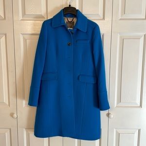 Blue Wool Peacoat